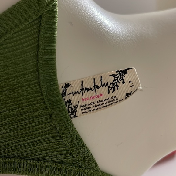 Moss green Free People Intimately Tank - Picture 4 of 4